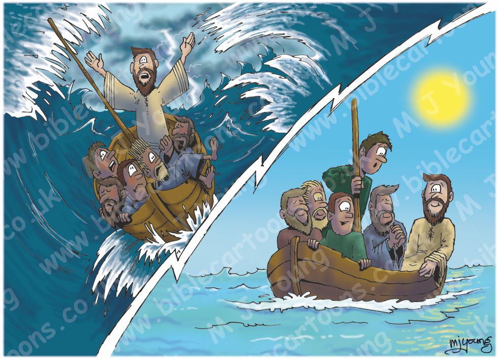 jesus in a boat clipart - photo #17