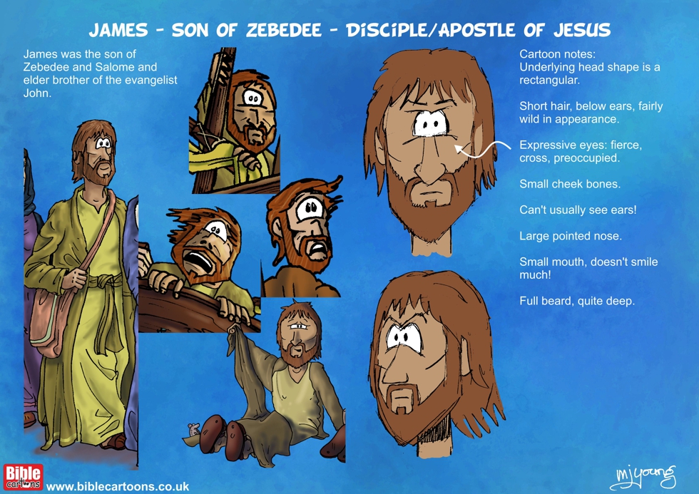 James son of Zebedee character sheet