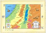 Map Southern Israel Hebron