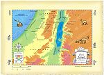 Map Southern Israel Beersheba