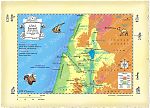 Map Northern Israel Genesis 33 Jacob meets Esau