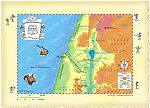 Map Northern Israel Nain