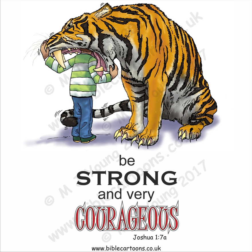 Courageous Tiger watermarked