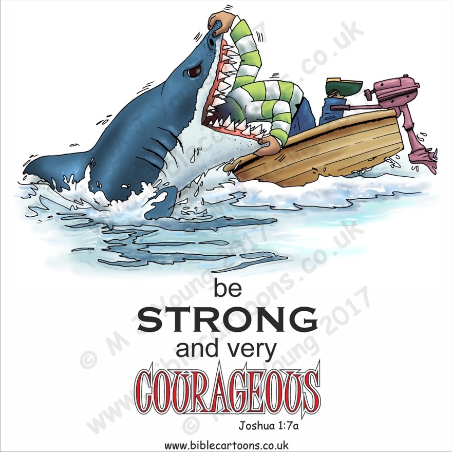 Courageous Shark watermarkedv
