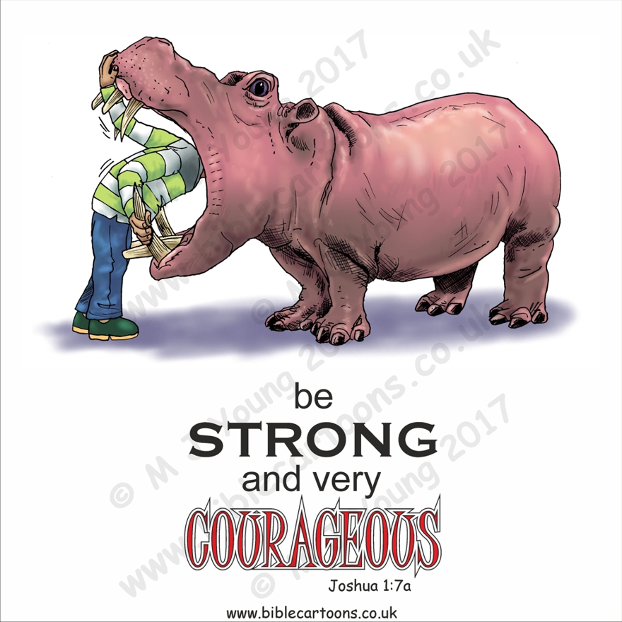 Courageous Hippo watermarked