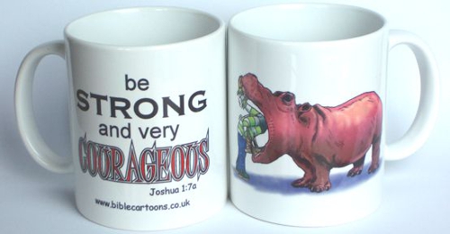 Courageous Hippo Mug
