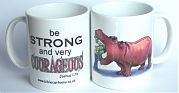 Courageous Hippo Mug