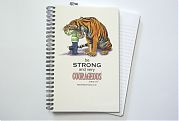 Courageous Tiger A5 Notebook