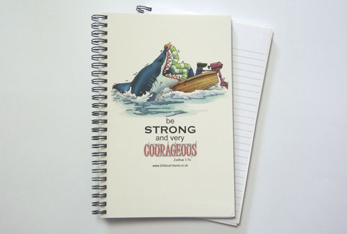 Courageous Shark A5 Notebook