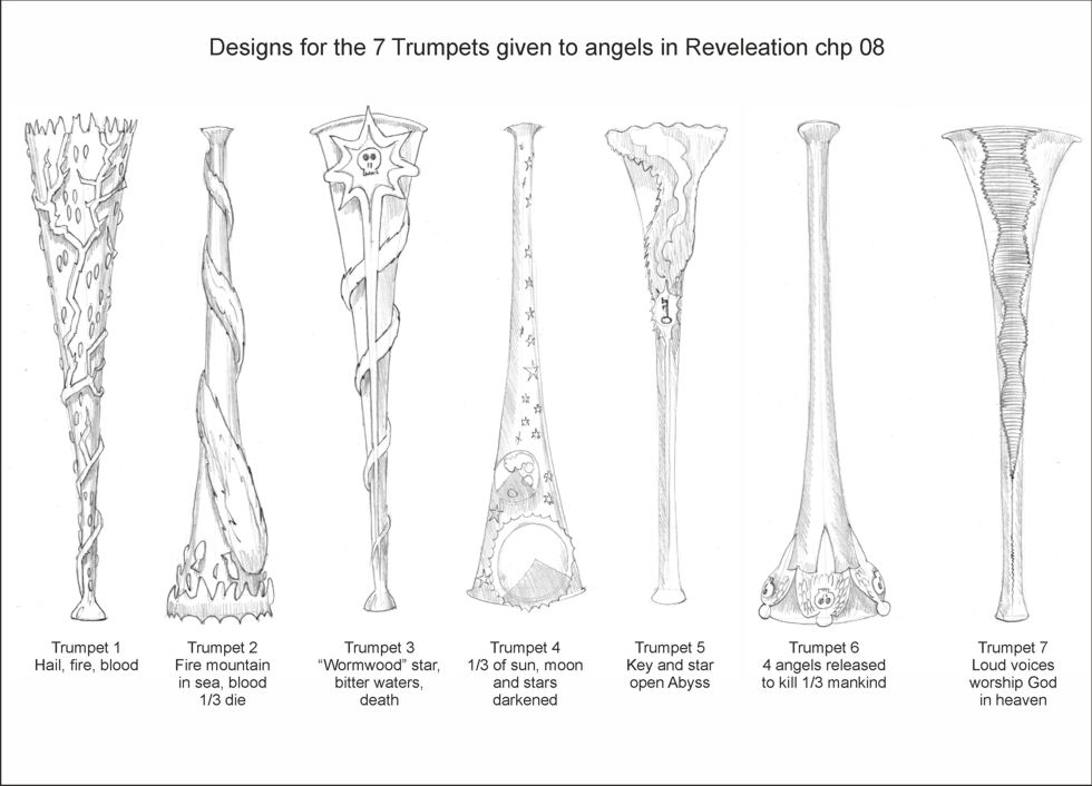 Revelation Trumpet Designs