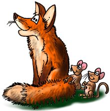 Fox & Mice 221x223px co