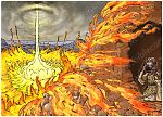 1 Kings 19 - The Lord appears to Elijah at Horeb - Scene 03 - Fire 980x706px col.jpg