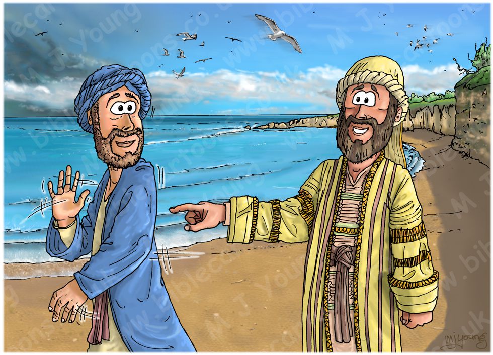 Matthew 21 - Parable of the Wicked Tenants - Scene 04 - Son sent 980x706px col.jpg
