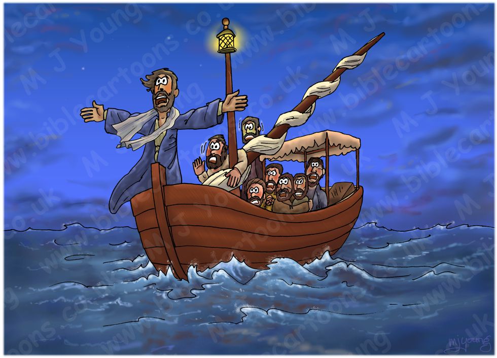 Mark 04 - Jesus calms a storm - Scene 04 - Jesus rebukes storm 980x706px col.jpg