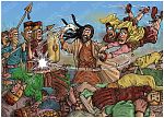 Judges 15 - Samson’s revenge - Scene 07 - Donkeys jaw-bone 980x706px col.jpg