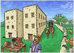 Luke 12 - The Parable of the Rich Fool - Scene 04 - Eat, drink and be merry 980x706px col.jpg