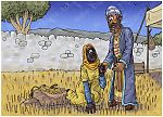 Ruth 02 - Harvesting - Scene 03 - Ruth and Boaz talk 980x706px col.jpg