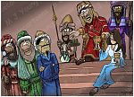 Matthew 02 - The Nativity SET 01 - Scene 07 - Herod & the wise men