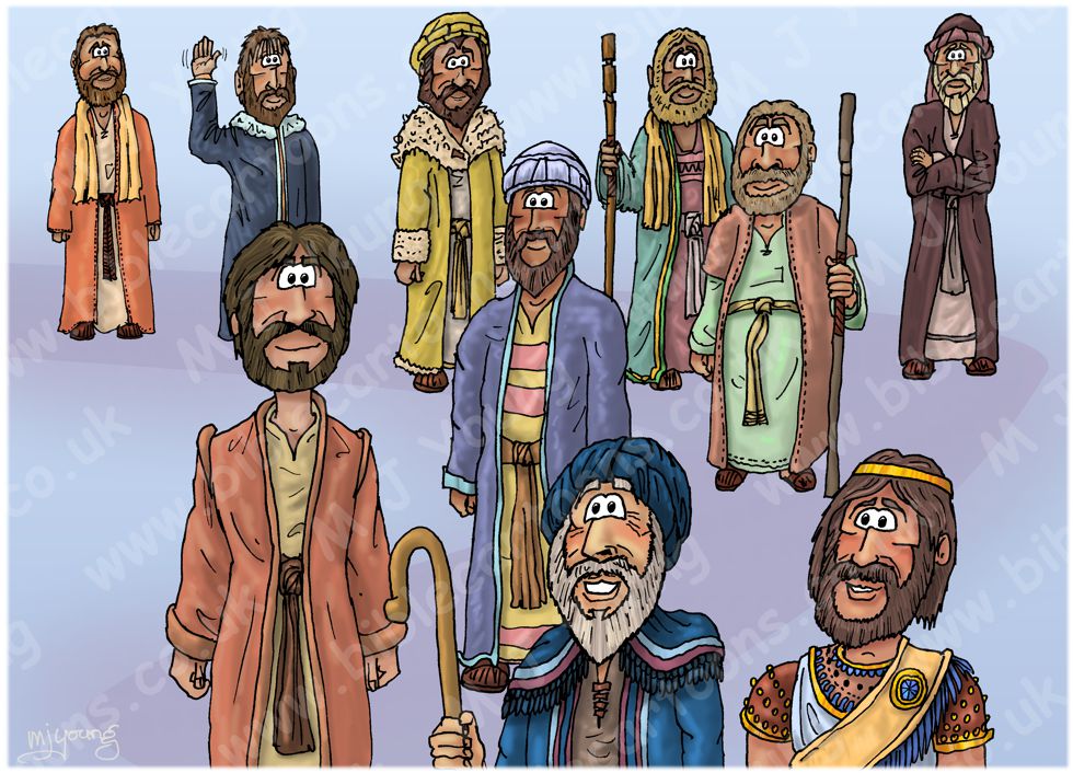 Ruth 04 - Genealogy from Perez to David | Bible Cartoons