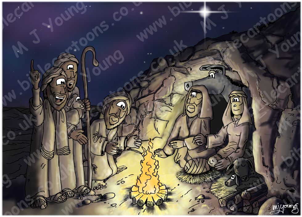  Luke 02 - Nativity SET01 - Scene 07 - Shepherds find Jesus