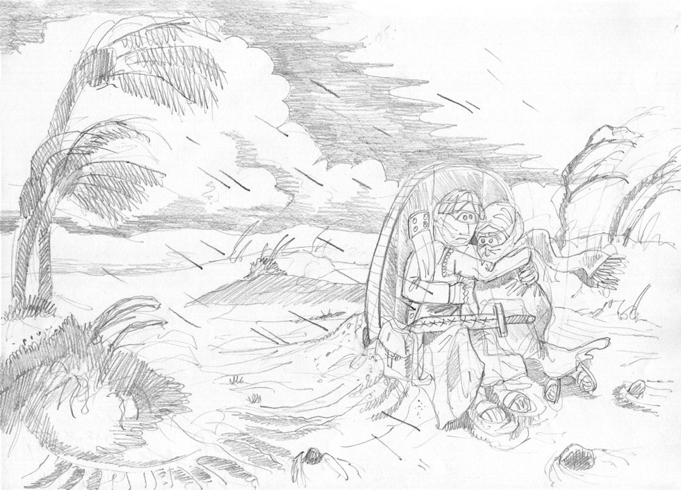 Psalm 18 - Scene 06 - The Lord is a shield - Greyscale 980x706px.jpg