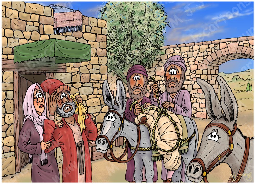 1 Kings 13 - Prophet and lion - Scene 10 - Oh my brother 980x706px col.jpg