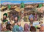 Numbers 16 - Korah’s rebellion - Scene 06 - Move back from the tents 980x706px col.jpg