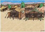 Numbers 16 - Korah’s rebellion - Scene 06 - Move back from the tents - Background 980x706px col.jpg