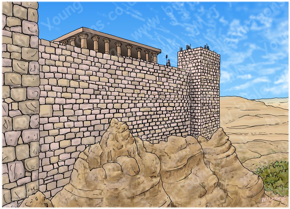 1 Kings 21 - Naboth’s Vineyard - Scene 01 - King Ahab’s offer (Samaria) - Background 980x706px col.jpg