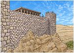 1 Kings 21 - Naboth’s Vineyard - Scene 01 - King Ahab’s offer (Samaria) - Background 980x706px col.jpg