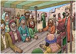 1 Kings 21 - Naboth’s Vineyard - Scene 04 - Jezebel's trap sprung 980x706px col.jpg