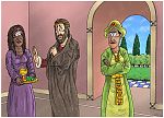 1 Kings 21 - Naboth’s Vineyard - Scene 08 - Ahab in sackcloth 980x706px col.jpg