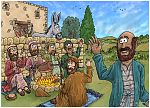 1 Kings 19 - The call of Elisha - Scene 03 - Ploughman's lunch 980x706px col.jpg