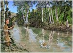 2 Kings 06 - Axe-head floats - Scene 03 - Fallen into river 980x706px col.jpg