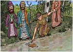 2 Kings 06 - Axe-head floats - Scene 04 - Floating miracle 980x706px col.jpg