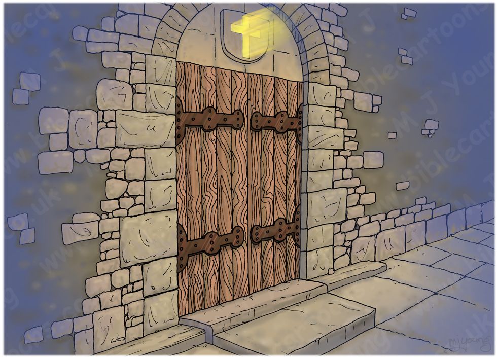 Matthew 25 - Parable of 10 virgins - Scene 03 - Locked door - Background 980x706px col.jpg