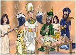 Exodus 01 - Hebrews oppressed - Scene 02 - Pharaoh's plan (Version 02) 980x706px col.jpg