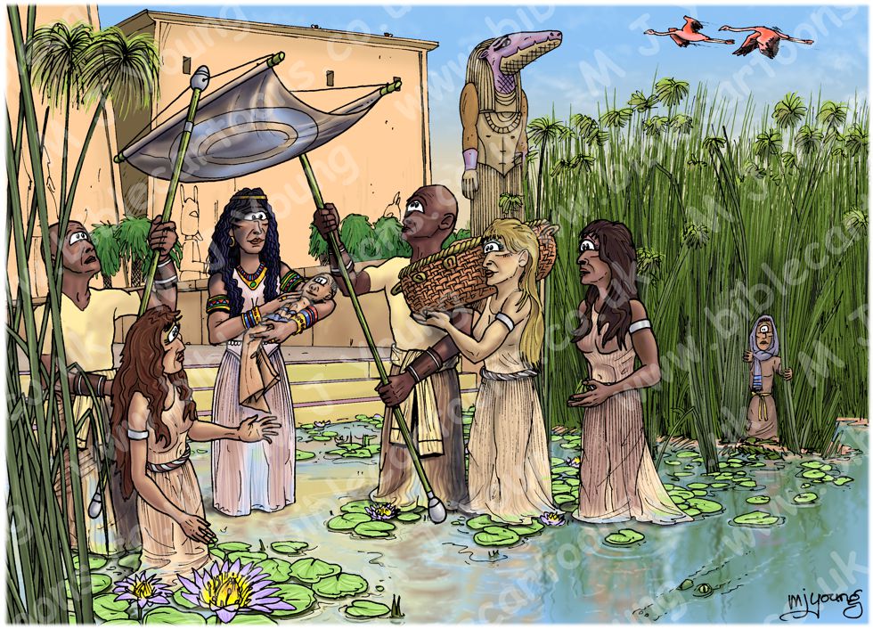 Exodus 02 - Birth of Moses - Scene 02 - Pharaoh's daughter (Version 02) 980x706px col.jpg