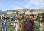 Matthew 26 - The Lord’s Supper - Scene 01 - Where to celebrate Passover 980x706px col.jpg