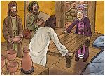 Matthew 26 - The Lord’s Supper - Scene 02 - Passover preparation 980x706px col.jpg
