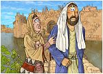 Matthew 15 - Faith of a Canaanite Woman - Scene 03 - Help me 980x706px col.jpg