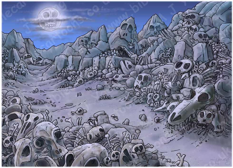 Psalm 23 - Scene 02 - Valley of death (Skulls version) - Background 980x706px col.jpg