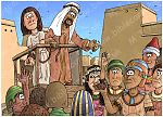 enesis 37 - Joseph sold into slavery - Scene 07 - Potiphur buys Joseph in Egypt 980x706px col.jpg