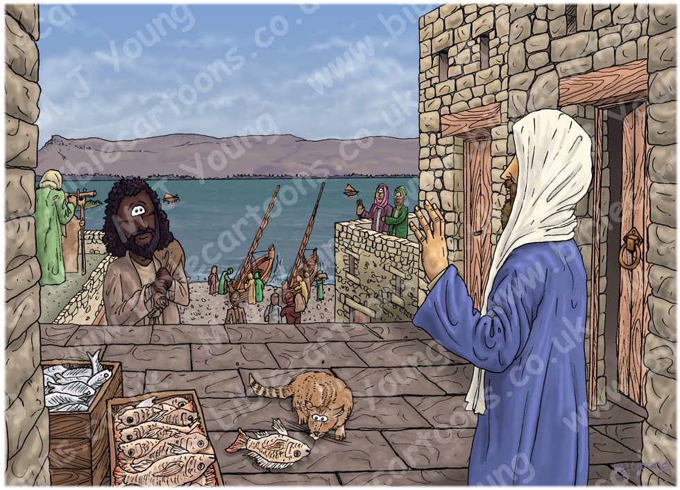 John 01 - Jesus' first disciples - Scene 03 - Follow me Philip 980x706px col.jpg