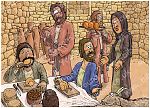 John 02 - Wedding at Cana - Scene 01 - No more wine 980x706px col.jpg