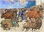 John 02 - Jesus clears the temple - Scene 03 - Jesus drives out the sellers 980x706px col.jpg