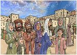 John 02 - Jesus clears the temple - Scene 06 - Jesus did not entrust himself to mankind 980x706px col.jpg