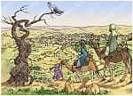 Matthew 02 - The Nativity SET 02 - Scene 05 - Wise men seek the new king in Jerusalem 980x706px col.jpg