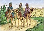 Matthew 02 - The Nativity SET 02 - Scene 07a - Wise men going to Bethlehem 980x706px col.jpg
