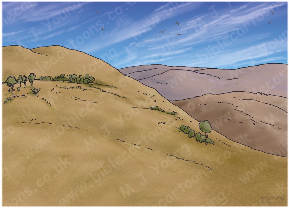 Genesis 13 - Abram and Lot separate - Scene 03 - Land choice - Background 980x707px col.jpg